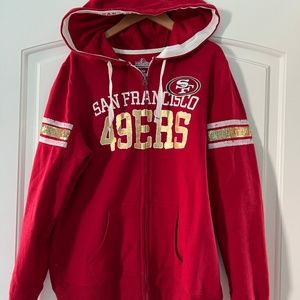 Majestic Women's San Francisco 49ers Full-Zip Sweatshirt
